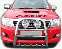 Кенгурятник защита бампера Tamsan для Toyota Hilux