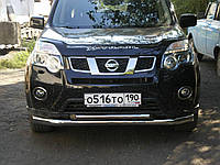 Защита передняя двойная для Nissan X-trail 2007-2013