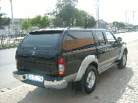 Кунг Afcarfiber Турция для Nissan NP300 2008+ под покраску