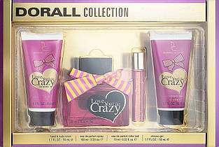 Набір жіночий DC Love u Like Crazy (b/l+edt100+edp10+sh.gel50)