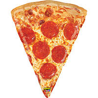 Фольгована кулька велика фігура  Mighty Pizza Піцца 29" / 58x73 cm Grabo уп