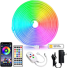 Стрічка/шланг LED (адаптер, пульт) (SF-12VIC) 5м, фото 4