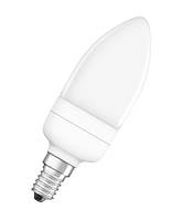 Лампа энергосберегающая свеча 5W/827 E14 OSRAM DULUX VALUE CLASSIC B