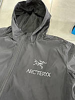 Классическая Ветровка Arcteryx Gore-Tex черная