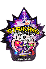 Цукерки Blueberry Popping Candy STRIKING 30 г