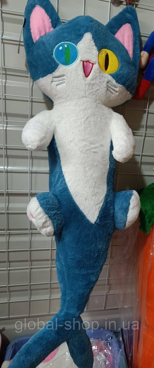 М'яка іграшка Кіт у костюмі Акули, Кіт акулячок, кіт у акулі, кот-акула 100 см (1 м)