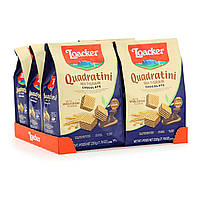 Вафли Loacker Quadratini Multiгgrain Chocolate 220г.