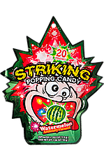 Цукерки Watermelon Popping Candy STRIKING 30 г