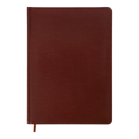 Щоденник недат BRAVO L2U А4 коричневий скіск/поролон, фото 1