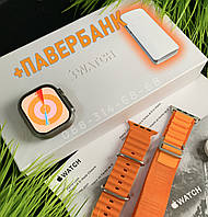 Apple Watch Ultra 2 AMOLED 49 мм • Краща версія 1:1 оригінал 2024 року • Павербанк в ПОДАРУНОК!