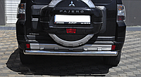 Защита заднего бампера прямая труба для Nissan Murano 2008-2015