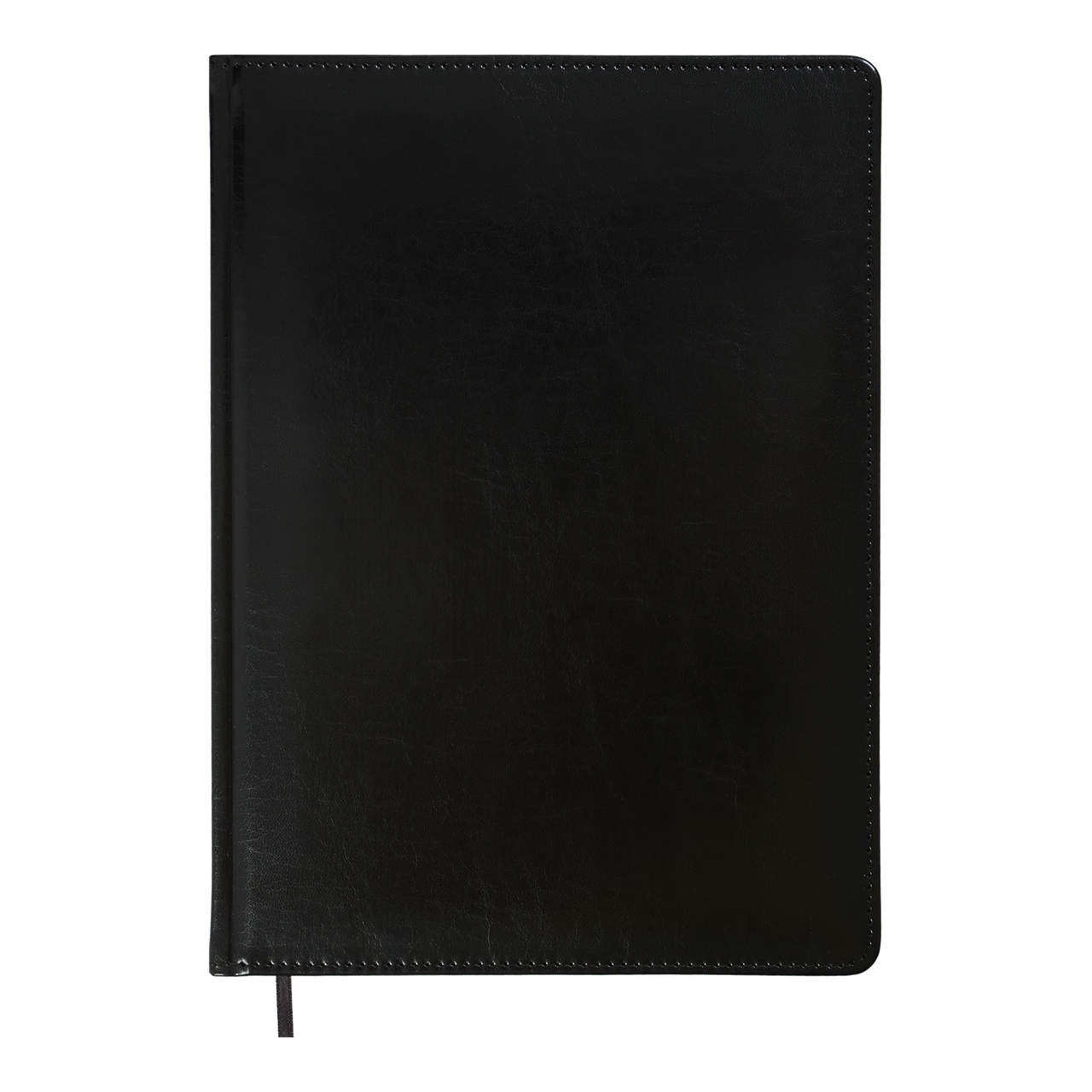 Щоденник недат BRAVO L2U A4 чорний скрокожа/поролон