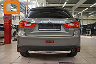 Защита заднего бампера (одинарная) d 60 Mitsubishi ASX 2013+