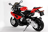Акумуляторний мотоцикл HECHT BMW S1000RR RED, фото 4