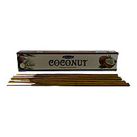 Coconut premium incence sticks (Кокос) (Satya) пилкові пахощі 15 гр.