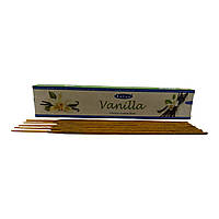 Vanilla premium incence sticks (Ваніль) (Satya) пилкові пахощі 15 гр.