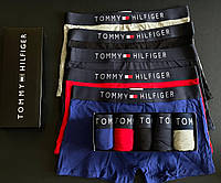 Трусы мужские Tommy Hilfiger 5 шт в упаковке / мужские боксеры / мужские трусы томми хилфигер