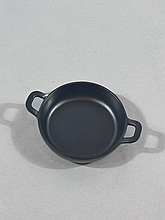 Сковорода кругла Little Chef з меламіну - мініатюра, 150x115x(H)37 мм