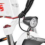 Велосипед на акумуляторній батареї HECHT COMPOS XL WHITE, фото 3