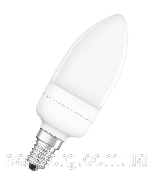 Лампа енергозберігаюча свічка 9W/827 E14 OSRAM DULUX VALUE CLASSIC B