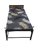 Розкладачка "Марсель" з підголовником (200х80 см) з матрацом, фото 2