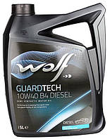 Моторное масло Wolf GuardTech B4 Diesel 10W-40, 5л