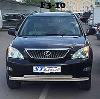 Защита переднего бампера для Lexus RX 2003-2009 диаметр трубы 60/42 мм