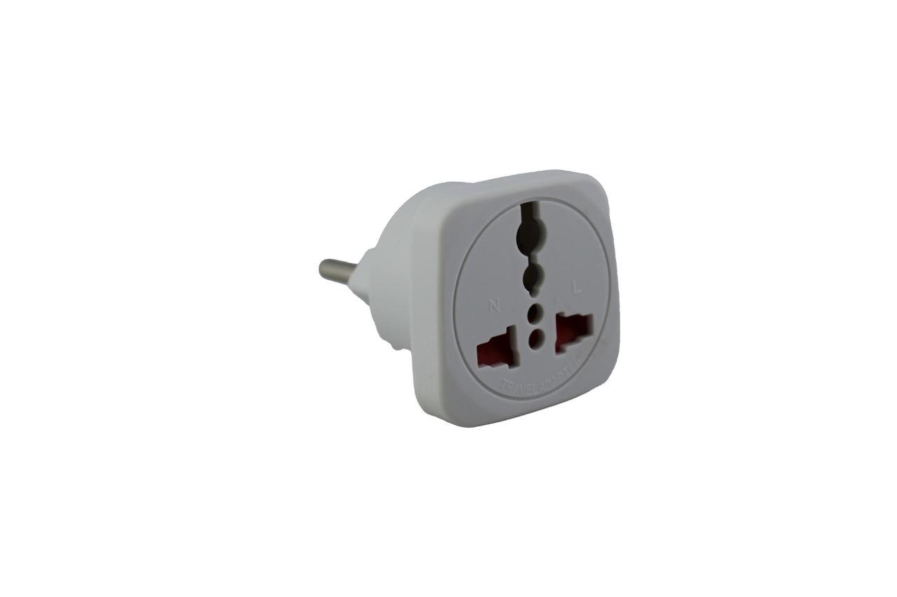 Мережевий перехідник 10A 250V №522 (Ціна за упаковку 24 шт.), фото 1