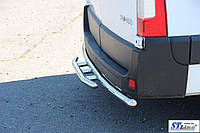 Защита заднего бампера (ступенька) для Renault Master 2010+ (NISSAN NV400 -2010+, Opel Movano-2010+)