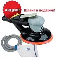 Шліфмашинка Dynabrade 69043 Пневматична орбітально-ексцентрикова під мішок, 2.5 мм + шланг у подарунок!