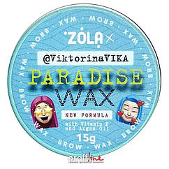 Віск для фіксації брів Zola Vikrorina Vika Paradise Wax, 15 г