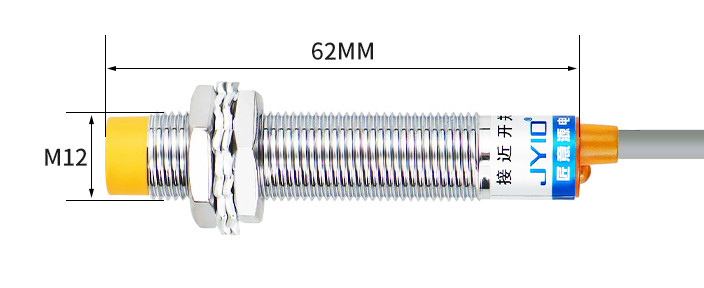 Индуктивный концевой датчик открытый PNP NO JYIO LJ12A3-4-Z/BY, бесконтактный датчик приближения М12 для ЧПУ - фото 4 - id-p2100589264