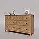 Великий комод "Хамес" з натурального дерева Ясен на вісім шухляд, фото 2
