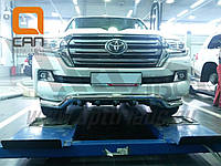 Защита переднего бампера Toyota Land Cruiser 200 (кроме Premium ) (волна) d76/60