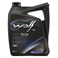 Моторное масло Wolf VitalTech PI C3 5W-40, 5л