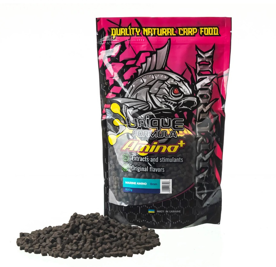 Пелетс кормовий Carptronik марін аміно 6mm 800g
