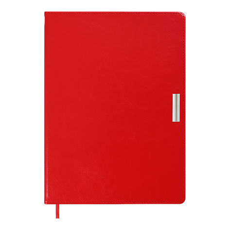 Щоденник недат SALERNO L2U А4 червоний ісккіра, фото 1