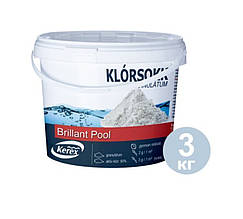 Швидкорозчинний шок для дезінфекції в гранулах Kerex 80032, 3 кг, Угорщина