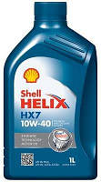 Моторное масло Shell Helix HX7 10W-40 API SN/CF, ACEA A3/ B3/ B4, 1л