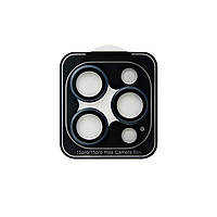 Захисне скло ZK для камери iPhone 15 Pro/15 Pro Max Hawk-Eye Glass (Black)