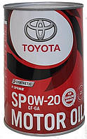 Моторное масло Toyota Synthetic Motor Oil SP/GF6A 0W-20, 1л, арт.: 08880-13206, Пр-во: Toyota