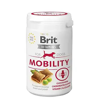 Вітаміни для суглобів собак Brit Vitamins Mobility 150 г