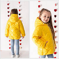 Легка й тепла демісезонна куртка для дівчинки Кіра, розміри 80-110