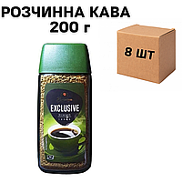 Ящик растворимого кофе Bellarom Exclusive стекло 200 г (в ящике 8 шт)