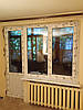Металопластиковий балконний блок /вікно 1150х1350, двері 700х2050/, фото 5