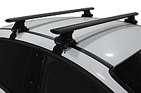 Багажник на гладкую крышу TrophyBars (перемычки) для Seat Exeo Sedan 2009-2012, длина (120 cm) черные