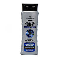 Гель для душу та шампунь 2 в 1, Hair and Body Shower Gel Extreme Energy, Belle Jardin, 400 ml