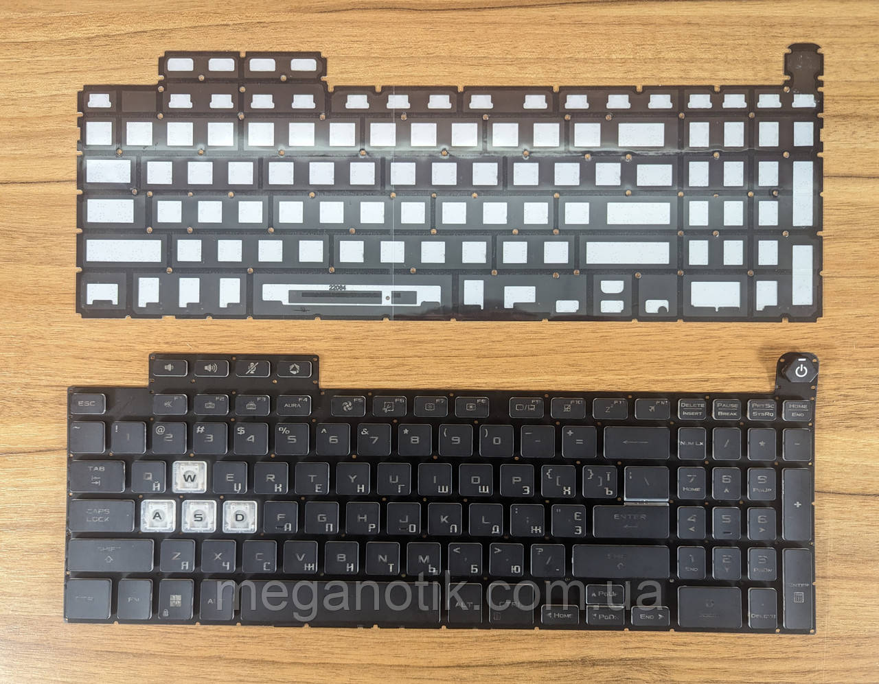 Клавіатура для Asus FX507 оригінальна з підсвічуванням, фото 1