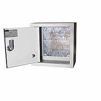 Бокс монтажный Bilmax БМ-20C+П 200*200*100 IP31 навесной с монтажной панелью (металлический шкаф)