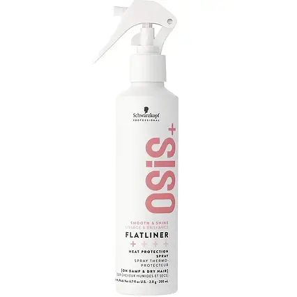 Термозахисний спрей для волосся Schwarzkopf Professional Osis Style Flatliner Protection Spray 200 мл (7852)